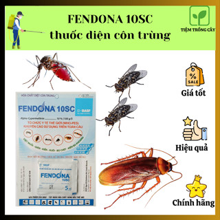 Thuốc Diệt Côn Trùng Kiến Muỗi Gián - Fendona 10SC - Gói 5ml pha Xịt