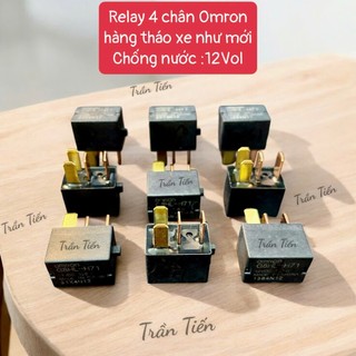 Relay 4 chân Omron ĐEN - lùn chống nước