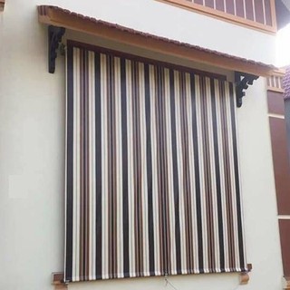 Bạt ban công nắng mưa kích thước lớn Rèm Trung Tín nhập khẩu cao cấp