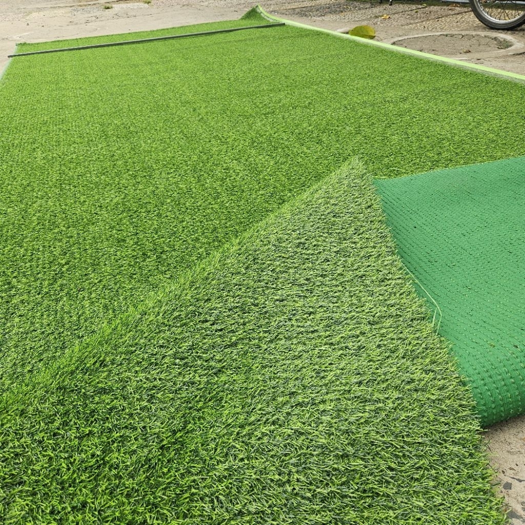 Combo 5m2(2m x 2.5m) Thảm cỏ nhân tạo 2cm mũi khâu dày trải sàn, trang trí sân vườn, sự kiện, vui ch