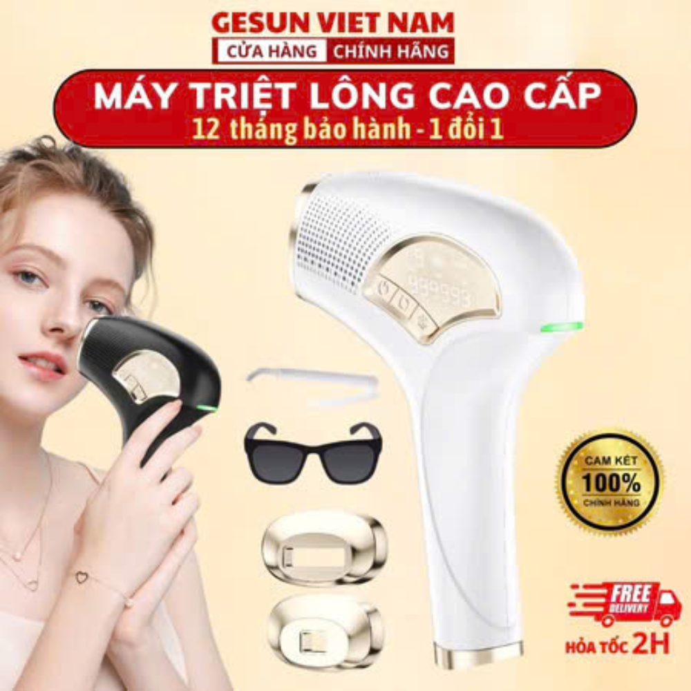 Máy Triệt Lông IPL 3in1 – 999.999 Xung – Triệt Lông Vĩnh Viễn – Trẻ Hóa Da – Giảm Mụn