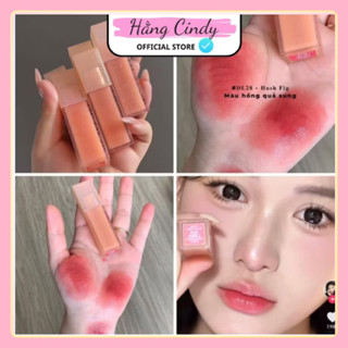 Son Kem Lì Black Rouge DL28 Hồng đỏ dâu, Son Kem BlackRouge Double Layer Over Velvet DL28