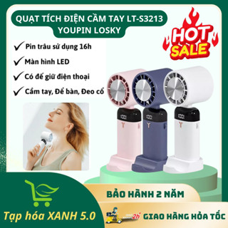  Quạt Tích Điện LT-S3213 Youpin Losky Nhỏ Gọn Công nghệ Phun Sương Mát Lạnh Bảo Hành 2 năm 