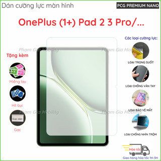  Kính và dán cường lực dành cho OnePlus 1+ Pad 2 3 Pro 13.2 11.61 inch loại nano trong nhám bảo vệ mắt chống nhìn trộm 