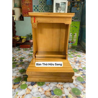 Bàn Thờ Tủ Thờ Ông Địa Thần tài gỗ tự nhiên cao cấp ngang 48