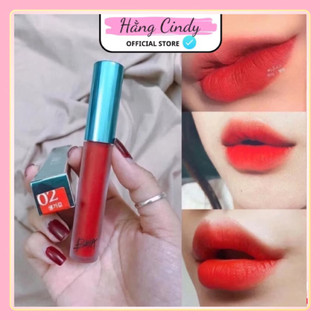  Son Kem Lì Bbia 02 Màu Đỏ Cam Bbia Last Velvet Lip Tint Version 1 
