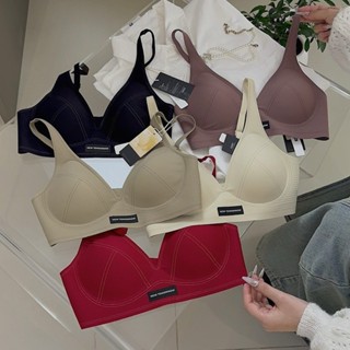 Áo lót Liquid Cloud Cúp tam giác kiểu Pháp Áo ngực định hình dáng chữ V thân thiện với da (MÃ 8879)