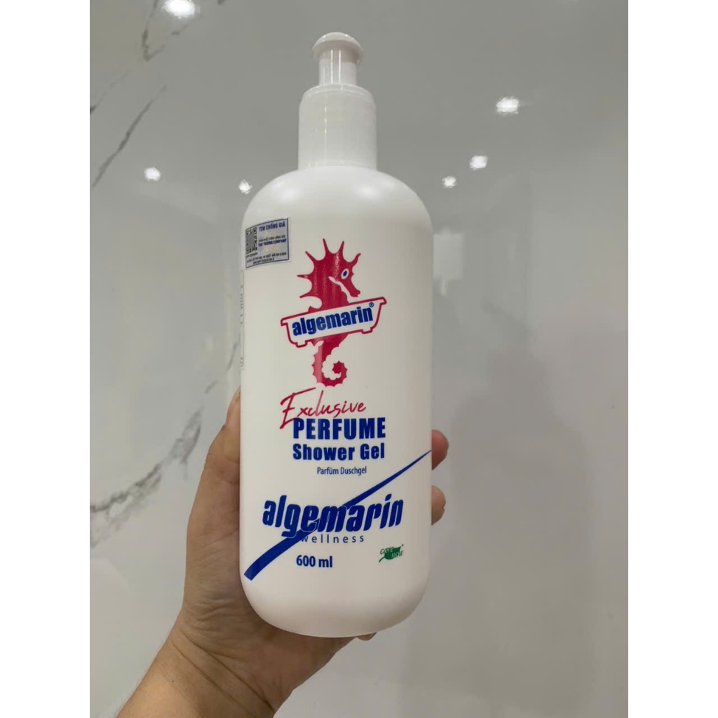 Sữa Tắm Cá Ngựa Đức Algemarin Exclusive Perfume Shower Gel Chai Vòi 600ml