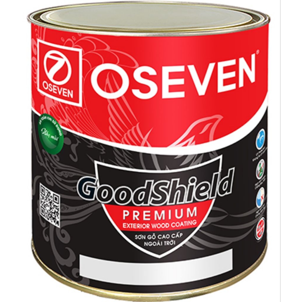 sơn phủ mờ ngoài trời oseven 07 (o7). mờ và bóng sáng 2k