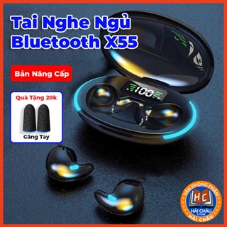 Tai Nghe Ngủ Bluetooth X55, Tai Nghe Không Dây X55 Pro Mẫu Mới Mỏng Nhẹ Nằm Ngủ, Micro Tích Hợp Nhiều Màu Thiết Kế Đẹp