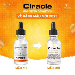 Serum Ciracle Hydra B5 Source Dưỡng Ẩm Phục Hồi Da Tổn Thương, Chống Lão Hóa 30ml