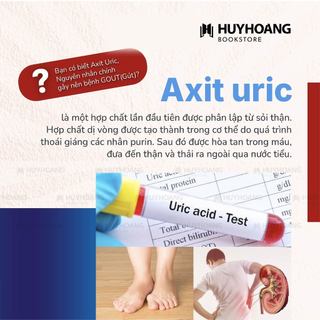 Sách  Chỉ Tại Axit Uric, chăm sóc sức khỏe, sách y học, kiến thức y học, áp dụng thực tế