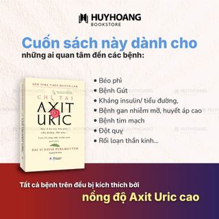 Sách  Chỉ Tại Axit Uric, chăm sóc sức khỏe, sách y học, kiến thức y học, áp dụng thực tế