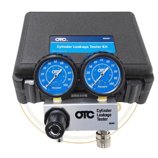 Đồng hồ đo độ kín xylanh động cơ đốt trong OTC, đo kín áp suất buồng đốt, thử kín xy lanh buồng đốt