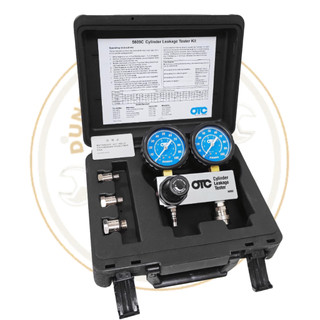 Đồng hồ đo độ kín xylanh động cơ đốt trong OTC, đo kín áp suất buồng đốt, thử kín xy lanh buồng đốt