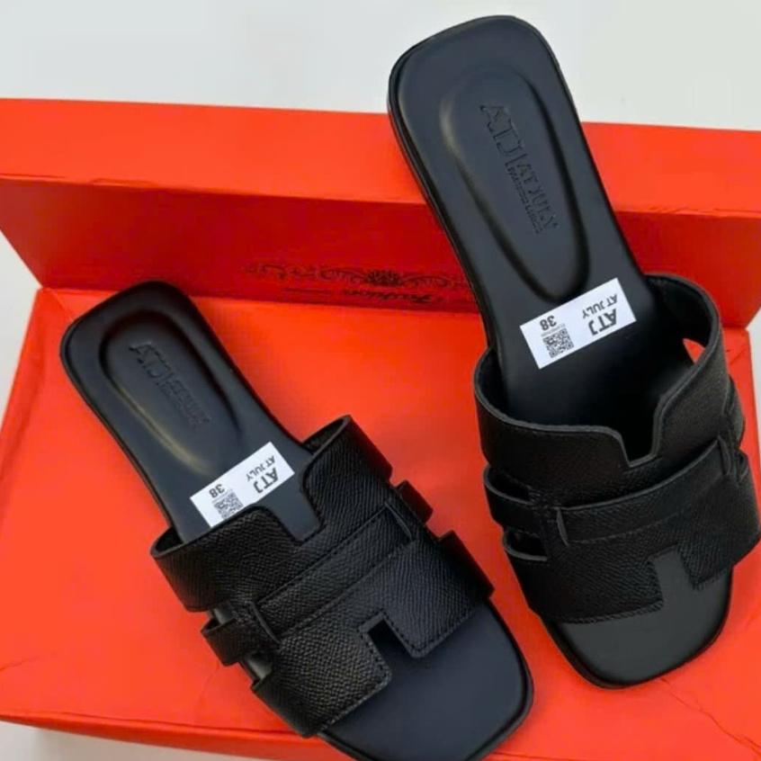 Dép chữ H nữ da  nhiều mẫu nhiều màu lựa chọn mẫu mới nhất 2025