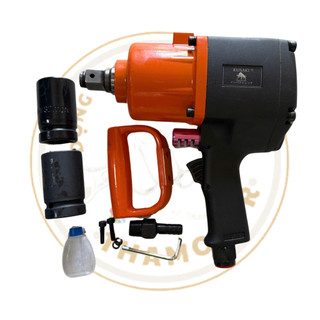 Súng hơi siết mở ốc bulong 3/4 Kusaki 2500N, máy siết bu lông ô tô 3/4, cờ lê khí mở ốc ô tô