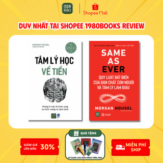 Sách - Combo Tâm Lý Học Về Tiền + Same As Ever