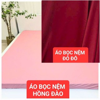[MÀU MỚI] ÁO BỌC BẢO VỆ NỆM CÓ KHÓA KÉO THUN LẠNH MÀU TRƠN CHẤT DÀY DẶN MÁT.ĐỦ KÍCH THƯỚC