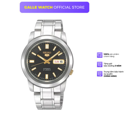 Đồng Hồ Cơ Nam Seiko 5 SNKK17K – Phong Cách Sang Trọng, kính Hardlex, chống nước chính hãng Nhật Bản