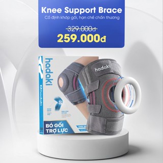 Bó Gối Trợ Lực HADAKI Cố Định Đầu Gối, Chống Chấn Thương Khi Tập Gym, Chạy Bộ, Thể Thao – Hỗ Trợ Vận Động, Bảo Vệ Khớp