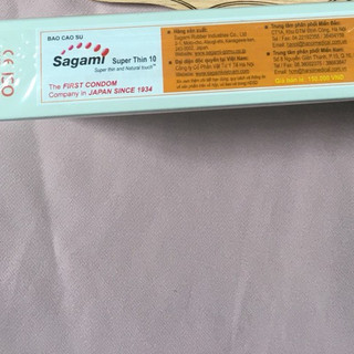 Bao cao su siêu mỏng co dãn Sagami Xtreme Super Thin 10 bao