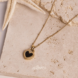Dây chuyền nữ trái tim Flipping Jesmee nữ tính thiết kế hai mặt độc đáo N25040