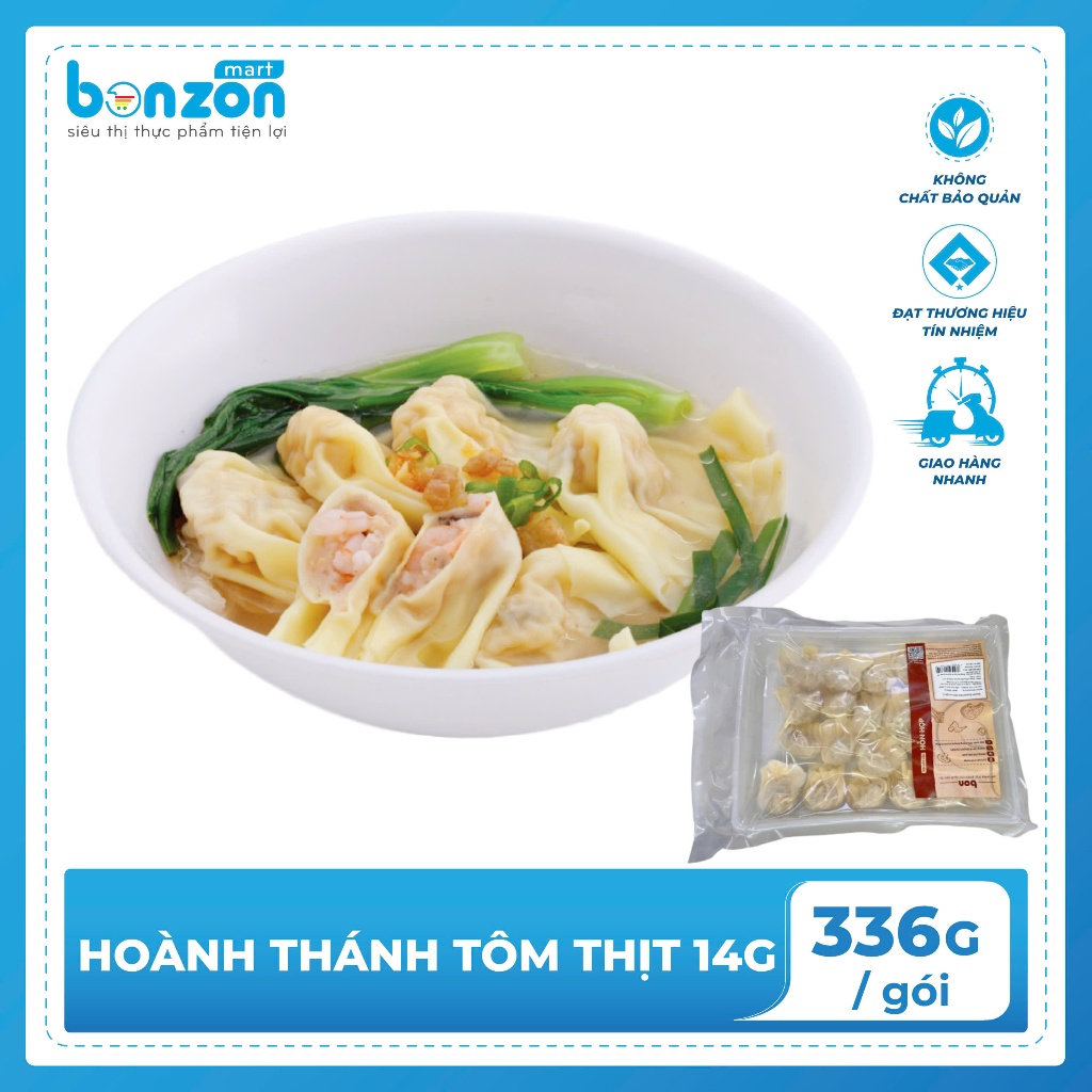 Hoành thánh tôm thịt - Bonzon (336g)
