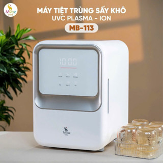 [CHÍNH HÃNG] Máy tiệt trùng sấy khô UVC Moaz BéBé MB-113 (23L) PLASMA ION, bảo quản 72H, 32 đèn UVC