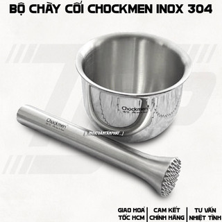  Bộ Chày Cối Giã Nghiền Gia Vị Chockmen - Bộ Dằm Gia Vị Inox 