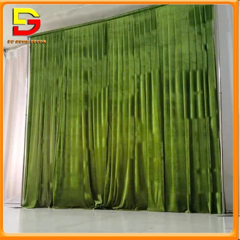 Rèm Vải Nhung Xanh Bơ Rèm Trang Trí Sinh Nhật Làm Phông Nền Chụp Ảnh DG-891 DG-795