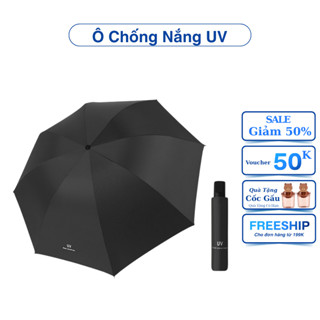 Ô che nắng chống tia UV - Dù che mưa, che nắng cầm tay gấp gọn, kiểu dáng bắt mắt ( Mẫu Mới Nhất )