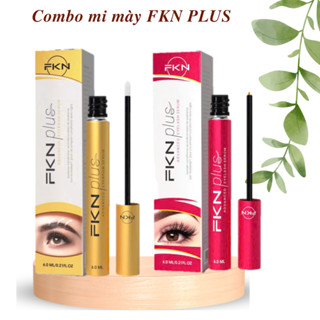   ÁP MÃ GIẢM 50%  Dưỡng Mi Mày FKN PLUS Chính Hãng Phiên Bản Cao Cấp Dung Tích 6ml 