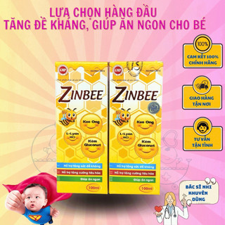 SIRO ZINBEE hỗn tăng đề kháng, giúp ăn ngon và tăng cương tiêu hoá