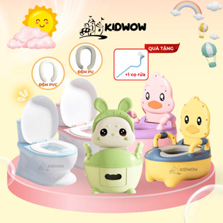 Bô Vệ Sinh Cho Bé Từ 6 tháng đến 5 tuổi Bô Trẻ Em Hình Vịt, Thỏ, WC đáng yêu