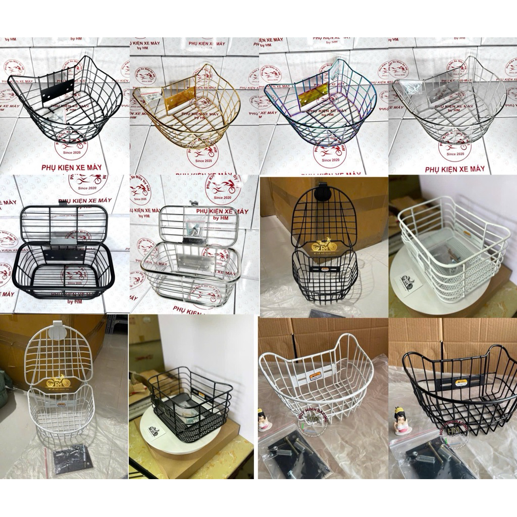 Rổ scoopy - kèm pát và phụ kiện gắn rổ