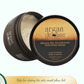 Hấp Ủ Phục Hồi Làm Mềm Mượt Tóc ARGAN DELUXE 500ml