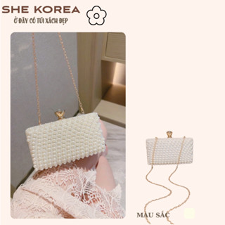 Túi xách nữ cầm tay đi tiệc đep, thiết kế trẻ trung,phù hợp đi tiệc tùng SHE KOREA