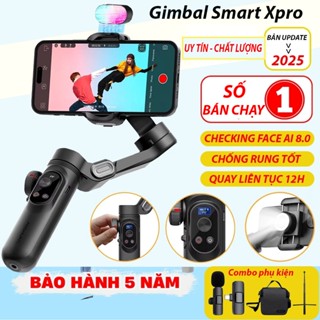 Gimbal Smart xpro chính hãng AOCHUAN, Tay cầm chống rung điện thoại, gậy quay video chống rung 3 trục