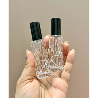  Chai chiết nước hoa 15ml VÂN NỔI thủy tinh dày vòi xịt phun sương lọ chiết mini 