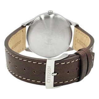 Đồng Hồ Nam Citizen Eco-Drive Dây Da BV1119-14A - Măt Trắng (40mm)