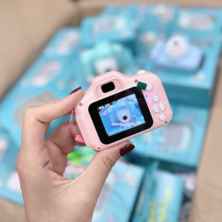Máy ảnh mini cho bé 3 màu Hồng xanh mint xanh dương chụp ảnh quay video món quà yêu thích