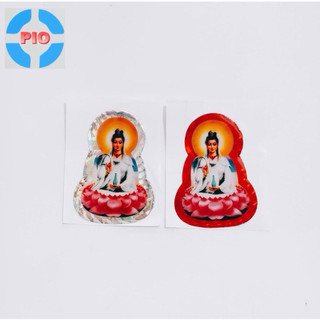(Combo 2 tem) Tem Nổi Mẹ Quan Âm Phản Quang (Màu Ngẫu Nhiên)