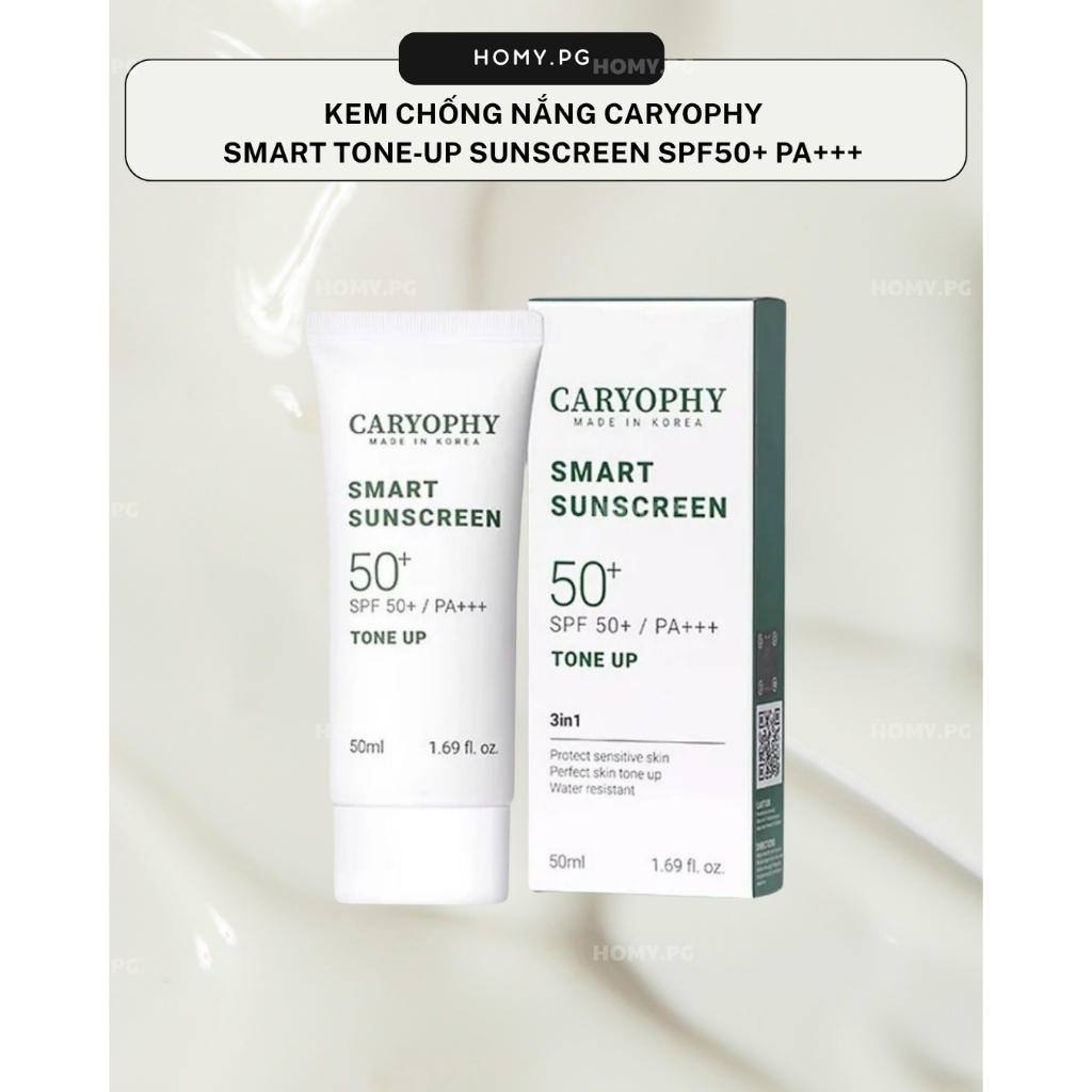 KEM CHỐNG NẮNG CARYOPHY SMART TONE UP SUNSCREEN