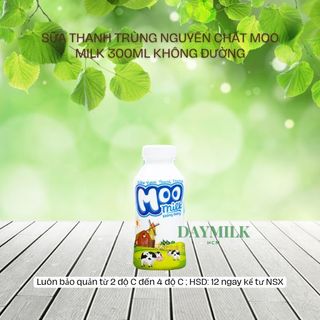 Sữa tươi thanh trùng Moo milk 950ml 300ml