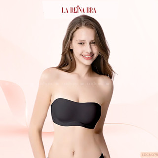 Áo Cúp Ngực Chống Tụt LA REINA BRA– Áo Su Quây Chống Tụt, Đệm Mỏng Nhẹ, Mặc Nâng Ngực Êm Ái-LRCN078