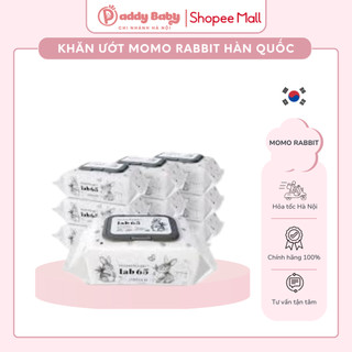 [Thùng 10 bịch] Khăn Ướt MOMO RABBIT – Nội Địa Hàn, Dịu Nhẹ Cho Làn Da Nhạy Cảm Của Bé