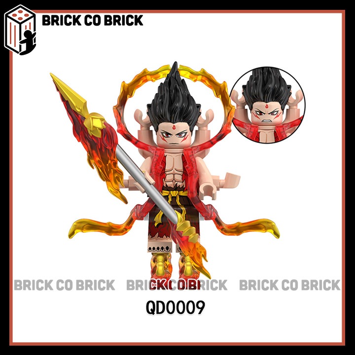 Mô hình Nhân vật Natra và Ngao Bính Mô hình Natra Huyền Thoại QD0009-QD0011