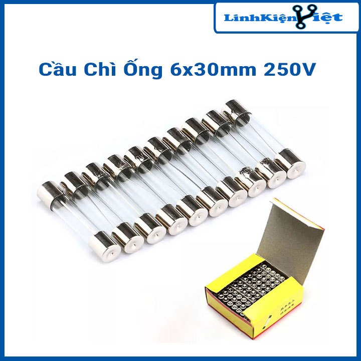 Cầu Chì Ống 6x30mm 250V