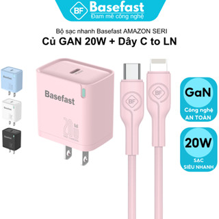 Bộ sạc nhanh 20W Basefast củ sạc PD20W siêu bền dùng cho 8p xr xs 11 12 13 14 promax